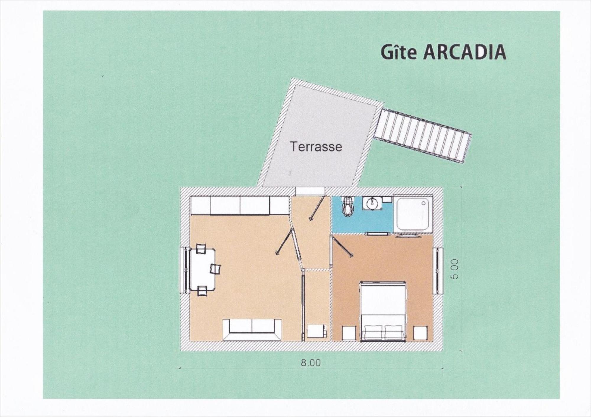Gite ARCADIA Saint-Ambroix Esterno foto